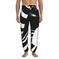 thumbnail image 1 of Kdxio Abstract Monochrome Profile Pattern Joggers,Sweatpants for Men with Pockets-Large, 1 of 5
