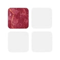thumbnail image 1 of Kdxio Abstract Red Marble Funny Coasters,4 Pcs Leather Coasters,Housewarming Gifts,Protect Furniture From Water Marks Scratch And Damage, 1 of 1