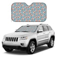 thumbnail image 1 of Kdxio Abstract leaves fox Print Windshield Sun Shade, Foldable Sun Blocker for Car,Truck,SUV Automotive Interior Sun Protection,Reflective Shade for Front Windshield(Medium), 1 of 6