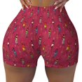 thumbnail image 1 of Kdxio African Women Bearing Clay Pots Print Workout Shorts for Women Seamless Soft Smooth Gym Yoga Scrunch Active Shorts, 1 of 5