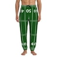 thumbnail image 1 of Kdxio American Football Field1 Pattern Joggers,Sweatpants for Men with Pockets-3X-Large, 1 of 5
