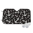 thumbnail image 1 of Kdxio Anchor Print Windshield Sun Shade,UV Rays and Sun Heat Protection,Sunshade for Car Windshield,Car Shade Front Windshield - Small, 1 of 6