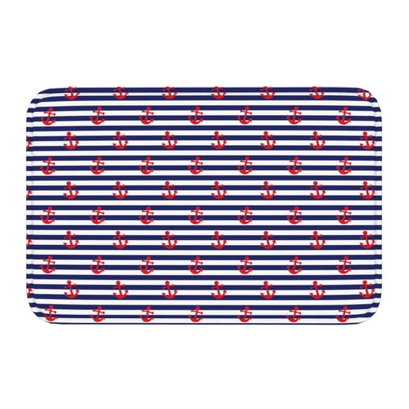 Kdxio Anchors,16" x 24", Non-Slip Front Door Mats,Outdoor Welcome Mat Washable