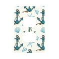 thumbnail image 1 of Kdxio Anchors And Shells Decorator Light Switch or Receptacle Outlet Wall Plate Decorator Wall Plate Child Safe Outlet Cover-Style S, 1 of 6