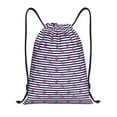 thumbnail image 1 of Kdxio Anchors Print Drawstring Backpack Bag,Waterproof Draw String Back Sack, Gym Drawstring Bags Swim Bag For Unisex, 1 of 1