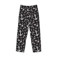 thumbnail image 1 of Kdxio Anchors Print Men's Sleep Pajama Pant Lounge Pants with Pockets, 1 of 8