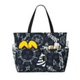 thumbnail image 1 of Kdxio Anchors and Lighthouse for Beach Bag for Women Large Beach Tote Bag Waterproof Sandproof Swim Bag with Zipper Pockets Beach Vacation Travel, 1 of 7