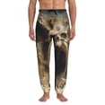 thumbnail image 1 of Kdxio Ancient Skull Cave Landscape Pattern Joggers,Sweatpants for Men with Pockets-3X-Large, 1 of 5