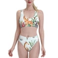 thumbnail image 1 of Kdxio Animals-1 for Womens High Waisted Bikini Top Sports Style Two Piece Bathing Suits, 1 of 5