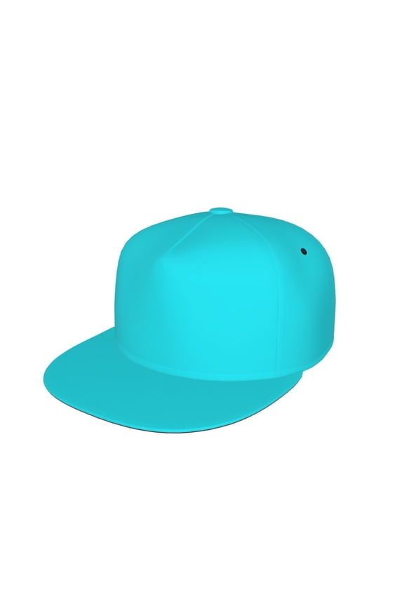Aqua Print Snapback Hat for Men Women,Adjustable Baseball Cap