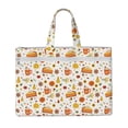 thumbnail image 1 of Kdxio Autumn File Tote Document Bag Business Briefcase Bag Document Organizer Tote Briefcase for Letter A4 Files Business Teacher Office Bag, 1 of 8