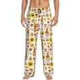 thumbnail image 1 of Kdxio Autumn Harvest Gnomes Print Men's Sleep Pajama Pant Lounge Pants with Pockets-X-Large, 1 of 6