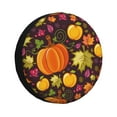 Kdxio Autumn Harvest Pumpkin Joy for Tire Cover Wheel Protectors Tyre