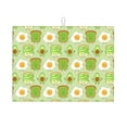 thumbnail image 1 of Kdxio Avocado And Toast for Dish Drying Mat,24*18 inch Absorbent Dish Drainer Kitchen Counter,Large Size Dish Drying Pad for Countertops,Draining Racks, 1 of 6