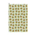 thumbnail image 1 of Kdxio Avocado Doing Sport Pattern Golf Towel (24" X 16") with Carabiner Clip - The Convenient Golf Cleaning Towel, 1 of 8