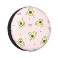 thumbnail image 1 of Kdxio Avocado Doing Sport Yoga for Tire Cover Wheel Protectors Tyre Covers Weatherproof Wheel Covers Universal Fit for Trailer Rv SUV Truck Camper Travel Trailers 14 inch, 1 of 8