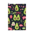 thumbnail image 1 of Kdxio Avocado Love Pattern Golf Towel (24" X 16") with Carabiner Clip - The Convenient Golf Cleaning Towel, 1 of 8