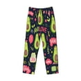 thumbnail image 1 of Kdxio Avocado Love Print Men's Sleep Pajama Pant Lounge Pants with Pockets, 1 of 8
