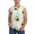 thumbnail image 1 of Kdxio Avocado of a Hear for Men's Muscle T-shirt,Sleeveless for Workout Running Athletic Gym Lounge Casual, 1 of 7
