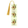 thumbnail image 1 of Kdxio Avocado1 Print Metal Tassel Bookmarks,Perfect Gift for Art Lovers and Bookworms Metal Bookmarks for Women, 1 of 8