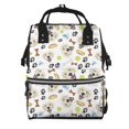 thumbnail image 1 of Kdxio Baby Diaper Backpack,Multi-Function Travel Backpack Nappy Bags,Nursing Bag, Fashion Mummy,Roomy Waterproof for Baby Care(Labrador Retriever Dog), 1 of 6