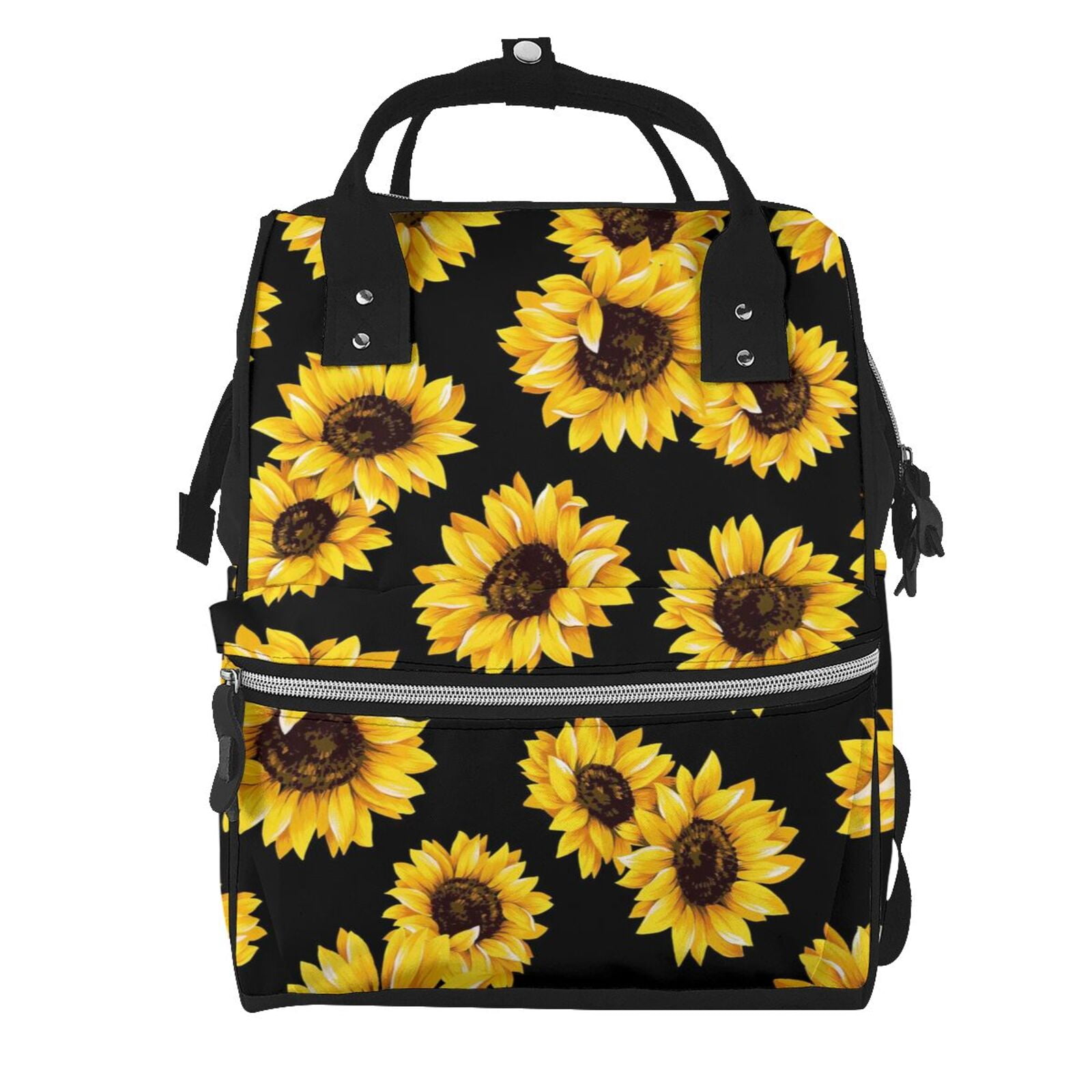 Kdxio Baby Diaper Backpack,Multi-Function Travel Backpack Nappy Bags,Nursing Bag, Fashion Mummy,Roomy Waterproof For Baby Care(Sunflower)