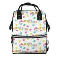 thumbnail image 1 of Kdxio Baby Diaper Backpack,Multi-Function Travel Backpack Nappy Bags,Nursing Bag, Fashion Mummy,Roomy Waterproof for Baby Care(Happy Easter), 1 of 6