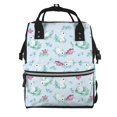 thumbnail image 1 of Kdxio Baby Diaper Backpack,Multi-Function Travel Backpack Nappy Bags,Nursing Bag, Fashion Mummy,Roomy Waterproof for Baby Care(Rabbit And Butterfly), 1 of 6
