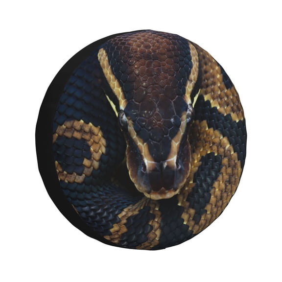Kdxio Ball Phyton Snake for Tire Cover Wheel Protectors Tyre Covers Weatherproof Wheel Covers Universal Fit for Trailer Rv SUV Truck Camper Travel Trailers 14 inch
