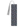 thumbnail image 1 of Kdxio Ball Sports Print Metal Tassel Bookmarks,Perfect Gift for Art Lovers and Bookworms Metal Bookmarks for Women, 1 of 8