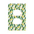 thumbnail image 1 of Kdxio Banana Tree Leaves Decorator Light Switch or Receptacle Outlet Wall Plate Decorator Wall Plate Child Safe Outlet Cover-Style S, 1 of 6