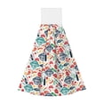 thumbnail image 1 of Kdxio Barbecue Hand Towel with Loop Hanging Towel Absorbent Tie Towels for Kitchen Tea Bar Bathroom Decor, 1 of 7