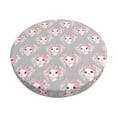 thumbnail image 1 of Kdxio Beautiful Rabbit1 Print Stool Covers Round,Stretch Round Bar Stool Covers Washable Bar Stool Cushion Slipcover for 12-15 Inch Chair, 1 of 7