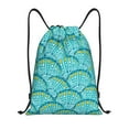 thumbnail image 1 of Kdxio Beautiful Seashells Print Drawstring Backpack Bag,Waterproof Draw String Back Sack, Gym Drawstring Bags Swim Bag For Unisex, 1 of 9