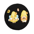 thumbnail image 1 of Kdxio Bee Happy Sunflower Gnomes for Tire Cover Wheel Protectors Tyre Covers Weatherproof Wheel Covers Universal Fit for Trailer Rv SUV Truck Camper Travel Trailers 17 inch, 1 of 5