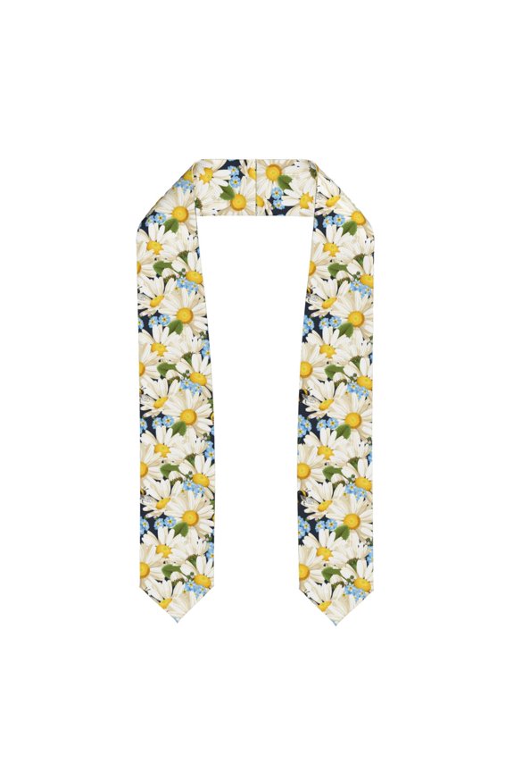 Bees Collecting Nectar Graduation Stole Class, Graduation Sash, Unisex Adult 36" Academic Commencements-Flattened