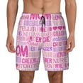 thumbnail image 1 of Kdxio Best Mom Ever Print Men'S Swim Trunks With Compression Liner 7 Inch Inseam Quick Dry Swim Shorts, 1 of 7