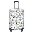 thumbnail image 1 of Kdxio Bicycle Pattern Luggage Cover for Travel,Elastic and Durable,Fits 18-32 Inch,Anti-Scratch Suitcase Protector-No luggage included, 1 of 5