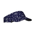 thumbnail image 1 of Kdxio Bicycle1 Print Sun Visor Hat Golf Visor Adjustable Velcro Outdoor Sports Cap for Men Women, 1 of 6