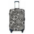 thumbnail image 1 of Kdxio Bicycles Parts Pattern Luggage Cover for Travel,Elastic and Durable,Fits 18-32 Inch,Anti-Scratch Suitcase Protector-No luggage included, 1 of 5