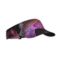 thumbnail image 1 of Kdxio Bird4 Print Sun Visor Hat Golf Visor Adjustable Velcro Outdoor Sports Cap for Men Women, 1 of 6