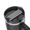 thumbnail image 1 of Kdxio Black And White Stripes Name Plate Compatible Stanley Cups Name Tag Acrylic Nameplate Tumbler Lid Topper for Cup Accessories, 1 of 9