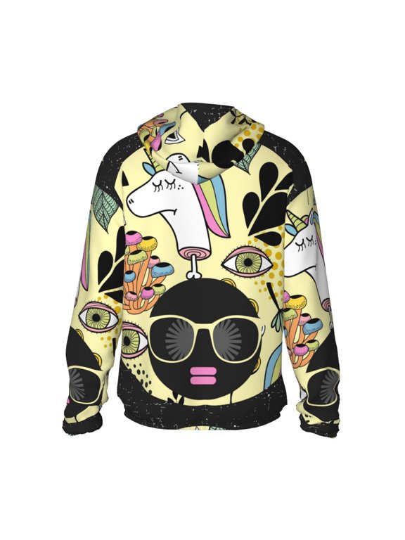 Black Head African Woman Print Women Men Sun Protection UPF 50+ Jackets Zip Up Long Sleeve Hoodie Hiking Lightweight with Pockets