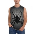 thumbnail image 1 of Kdxio Black Spiders for Men's Muscle T-shirt,Sleeveless for Workout Running Athletic Gym Lounge Casual, 1 of 1