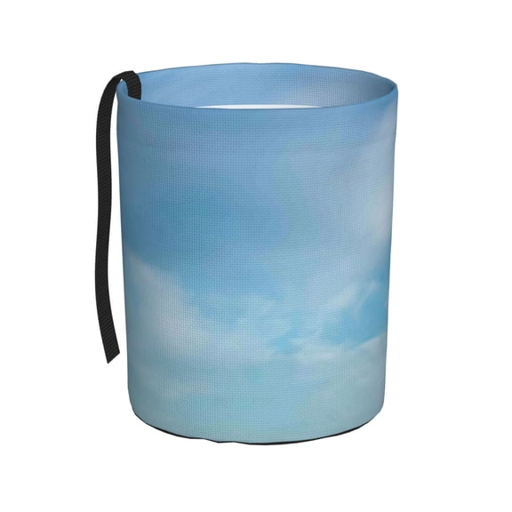 Kdxio Blooming Sunflower Field Car Trash Can Garbage Car Accessories Trash Can Car Waste Bin for for Driver and Passenger Any Vehicle