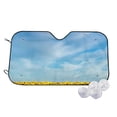 thumbnail image 1 of Kdxio Blooming Sunflower Field Print Windshield Sun Shade,UV Rays and Sun Heat Protection,Sunshade for Car Windshield,Car Shade Front Windshield - Medium, 1 of 6