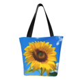 thumbnail image 1 of Kdxio Blue Sky Sunflower Women Reusable Grocery Bags Foldable Ripstop,Reusable Shopping Bags for Shopping,Gym,Gift, 1 of 5