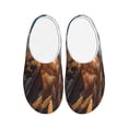 thumbnail image 1 of Kdxio Blue Sky White Cloud Eagle Women's Men's Slippers Plush Slip-On House Slipper for Winter Indoor Soft Cushion Non-slip Fluffy Slides Slippers-35/36, 1 of 7