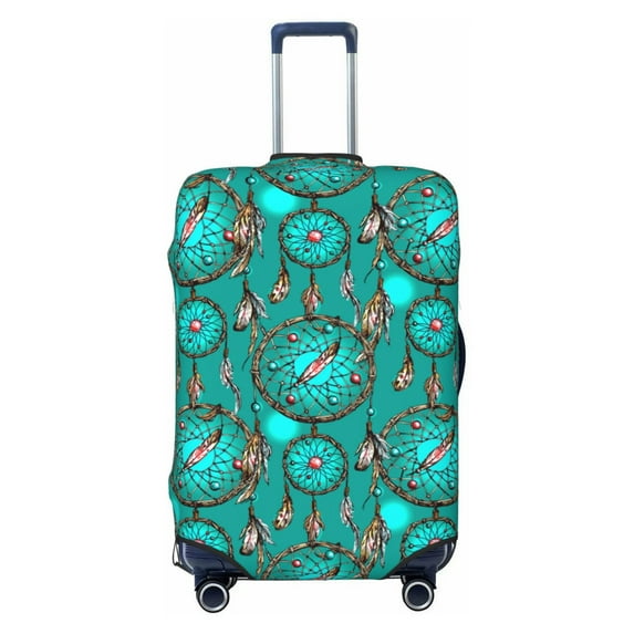 Kdxio Boho Dreamcatcher Pattern Luggage Cover for Travel,Elastic and Durable,Fits 18-32 Inch,Anti-Scratch Suitcase Protector-No luggage included