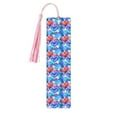 thumbnail image 1 of Kdxio Bright Flowers Print Metal Tassel Bookmarks,Perfect Gift for Art Lovers and Bookworms Metal Bookmarks for Women, 1 of 1